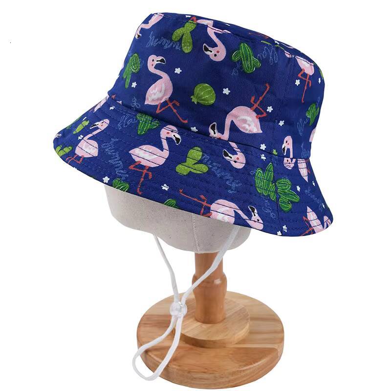 New Summer Panama Baby Girls Hats Cartoon Boys Fisherman Kids Beach Outdoor UV Bucket Hat Toddler Sun Cap ddmyshoesvip
