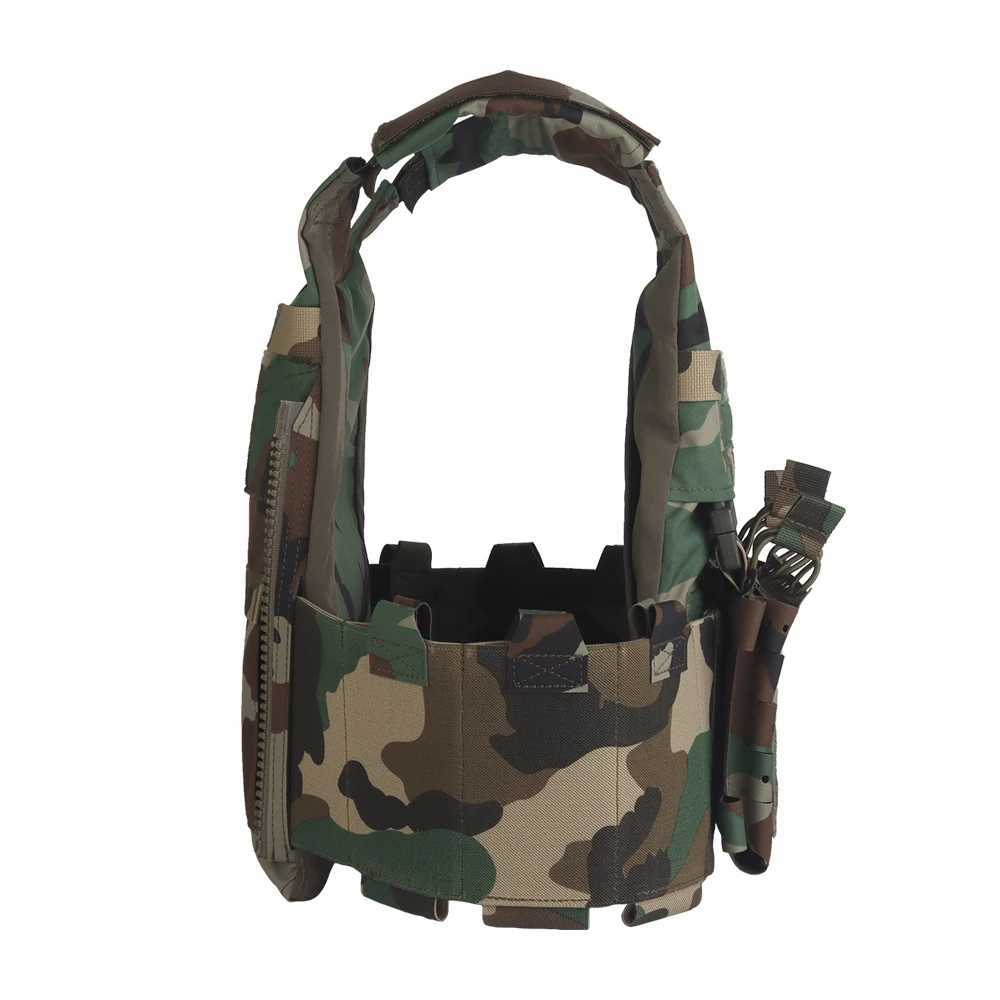 LV119 Tactical Plate Carrier Set Thickened Shoulder Pads Quick Release Hunting Vest With Triple 5.56 Mag Pouch Airsoft Chest Rig Z250728