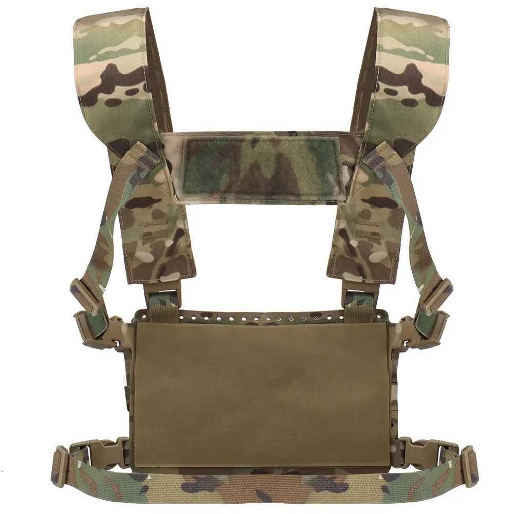 Tactical Chest Rig MK5 Mag Pouch Spiritus Molle System Fight Chassis Front Panel JPC Plate Carrier Airsoft Weapons Survival Gear Z250728