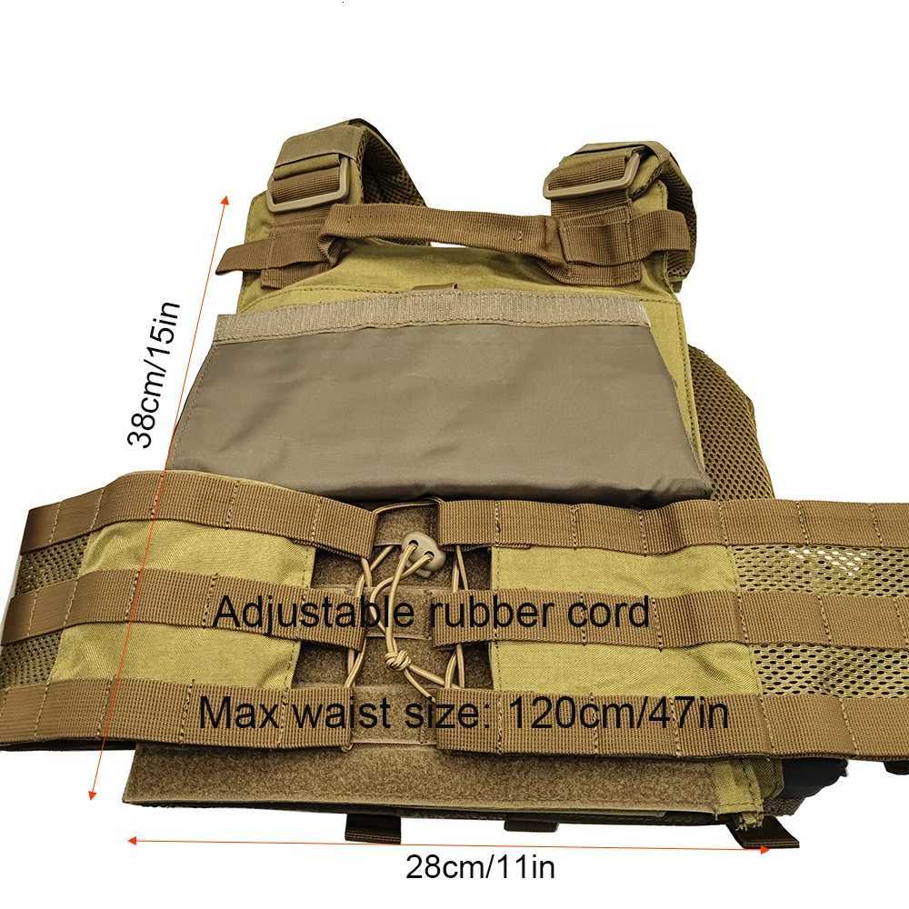 Tactical Vest With Triple Mag Pouch Quick Release Elastic Cummerbund MOLLE system Hunting clothes Qirsoft Equipment1000D Nylon Z250728