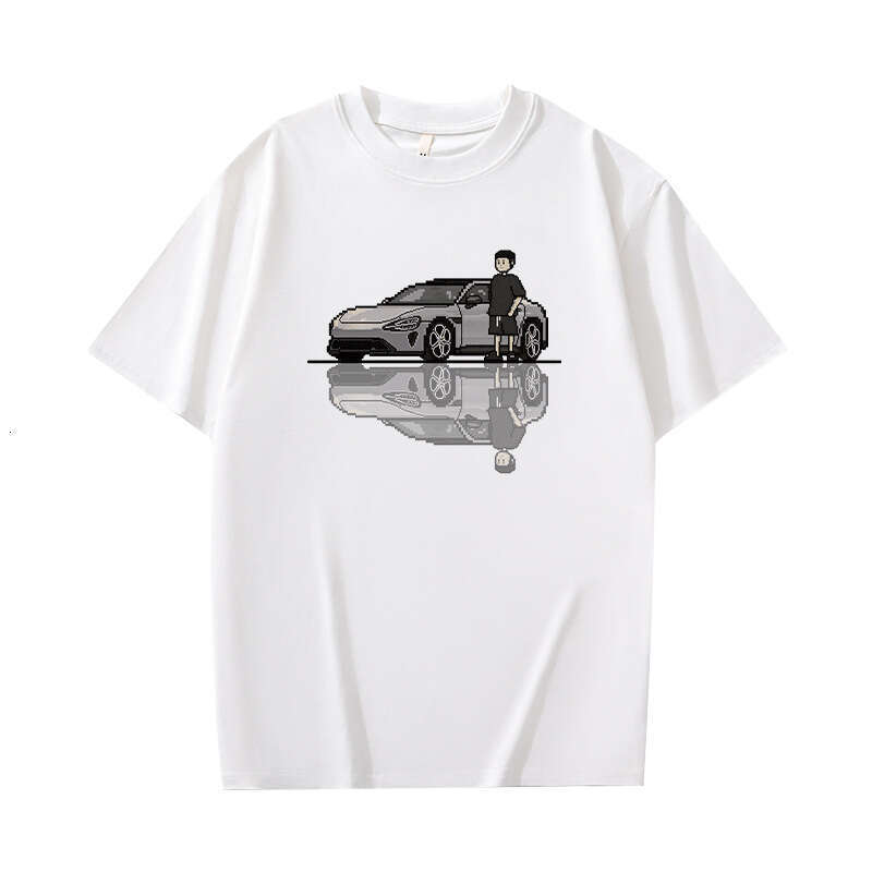 Designer T Shirt European And American Style Street Fashion Brand INS Printed Cotton Short Sleeve T-Shirt Unisex Loose Fit Plus Size Couple Matching T