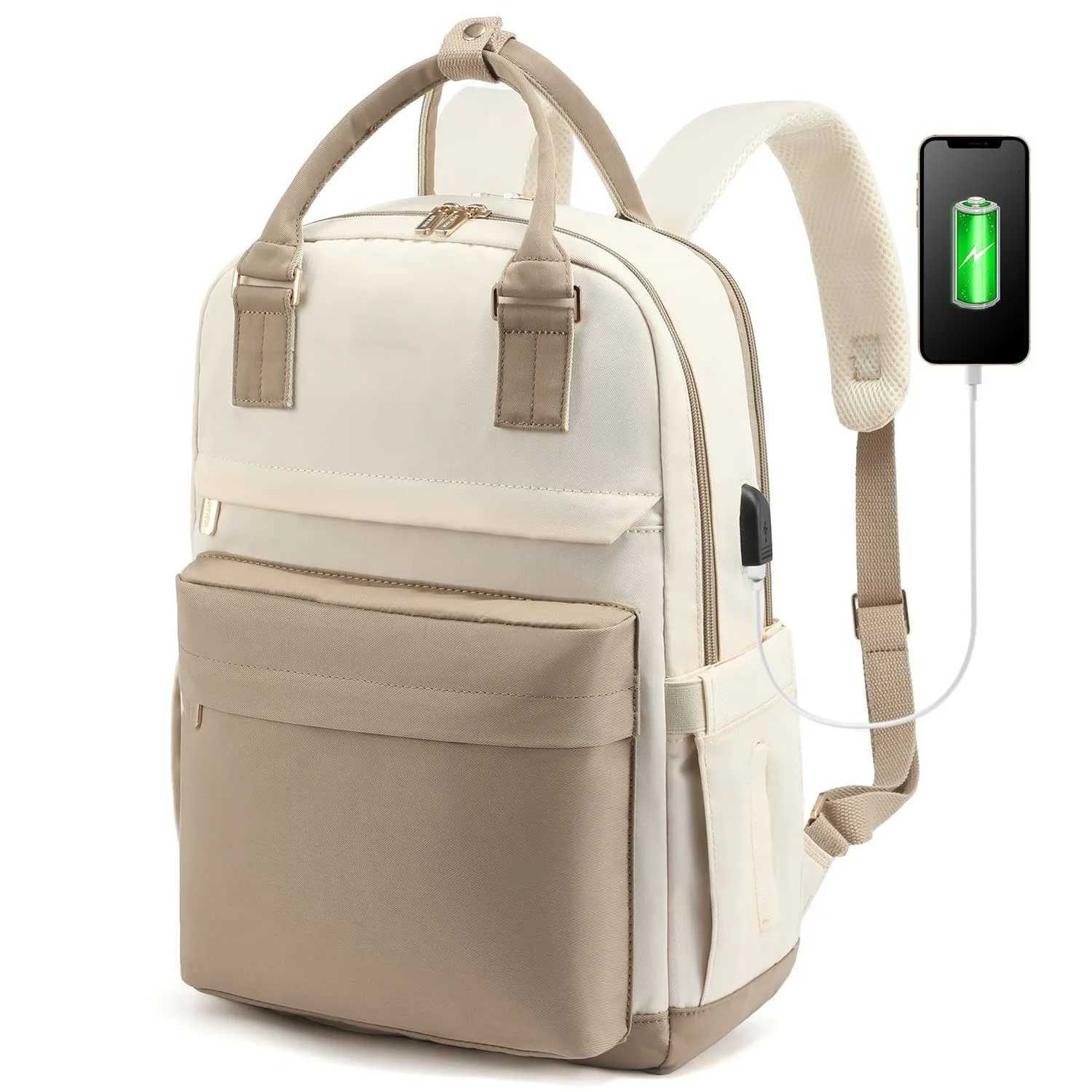 14 15 Inch Laptop Backpack with USB Charging PortTear Resistant Business Backpack for Travel Casual Daypack for Men Women S250728
