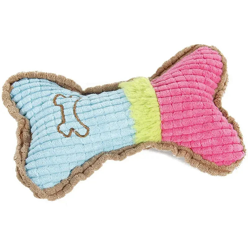 Small Medium Breed Puppy Teething Chewing Aggressive Interactive Birthday Gifts Toys Plush Dogs Chew Toy 250729