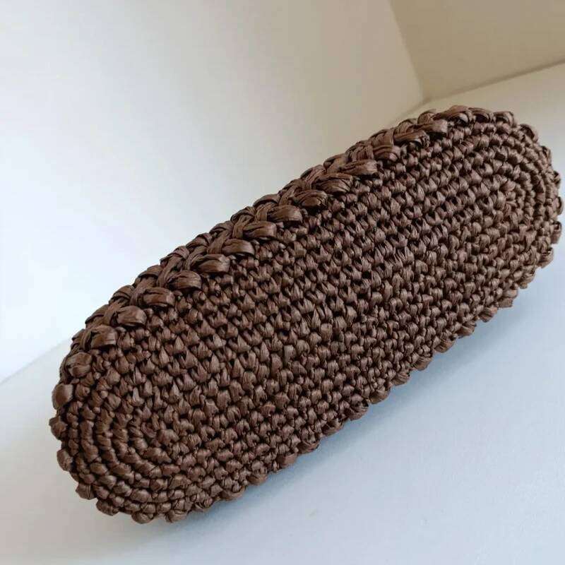 Women's Bags Designer Women's Bags Designer Clip Evening Clutch Bags For Women Designer Handbags And Purses New In Straw Woven Hollow Top Ha