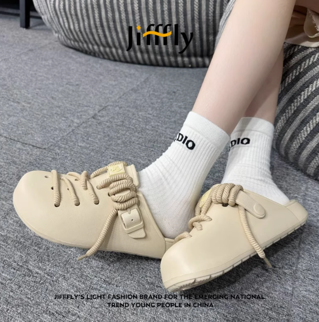 Jifffly Birkenten Slip-on Shoes for Men Women 2025 New Summer Lazy One-step Anti-slip and Outdoor Wear Sandals