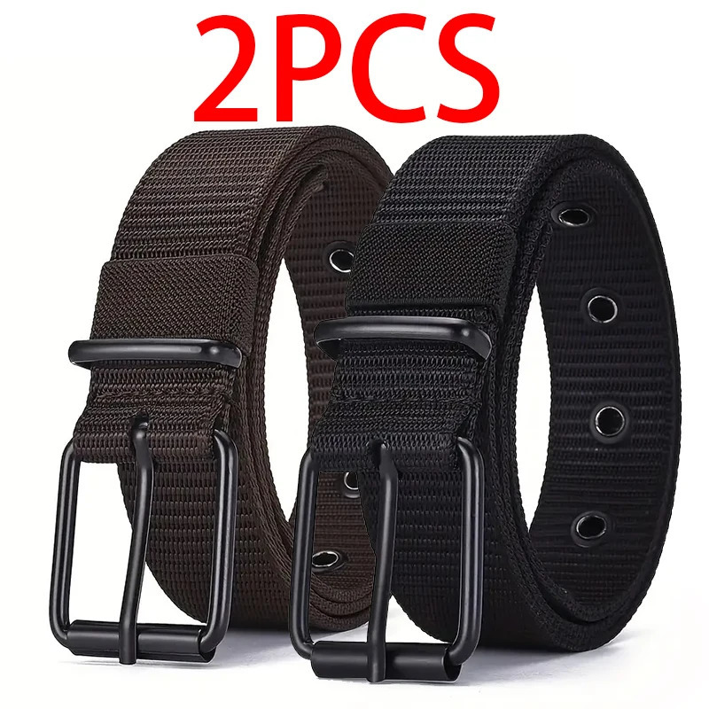 Nylon Quickrelease Buckle Belt Suitable for Outdoor Exploration Sports Daily Wear Unisex Youth Jeans 250716