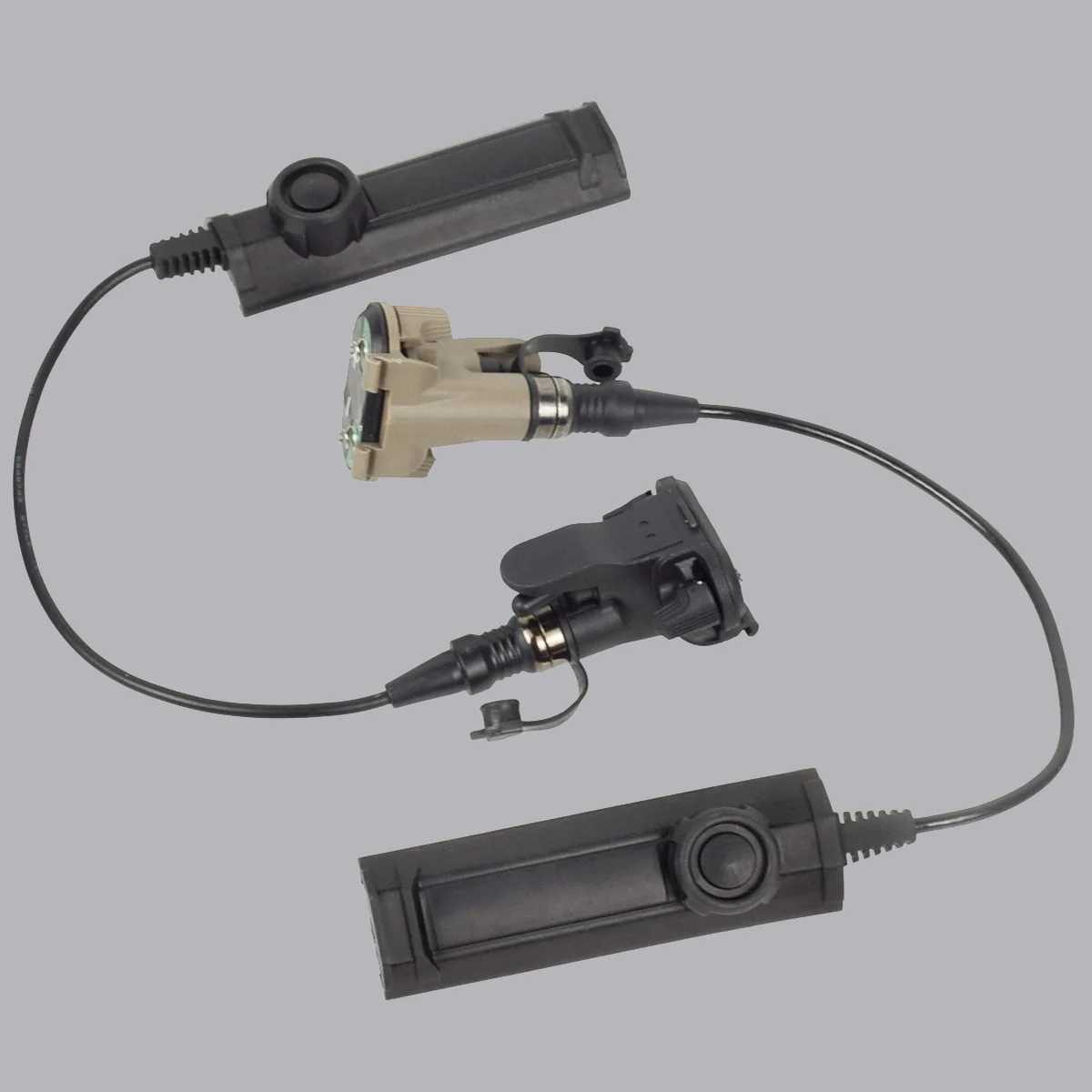 Tactical X300 X400 Ultra XH35 Weapon Flashlight Remote Dual Function Switch Hunting Light Constant Momentary Control XJ250728