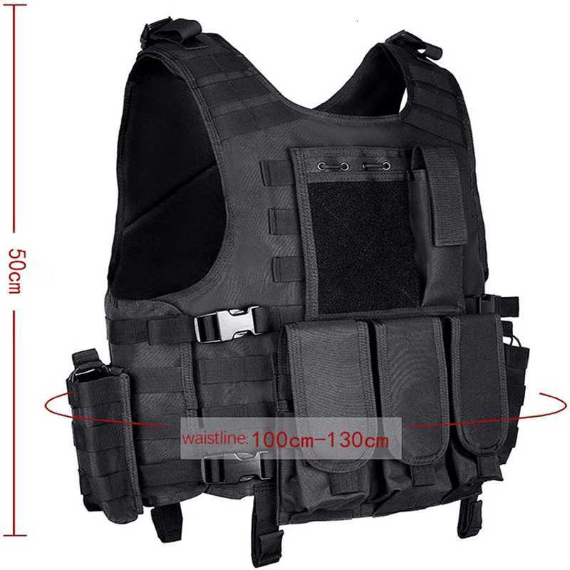 Outdoor Vest Military Hunting Equipment CS Military Combat Training Air Gun Color BulLEt PROtective Vest Z250728
