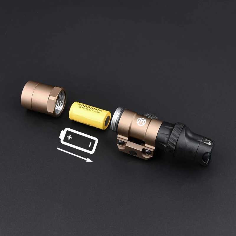 Tactical Airsoft M300 M300B IR Light Flashlight No White Light Version Fit 20MM Picatinny Rail Hunting Scout Weapon Gun Light XJ250728