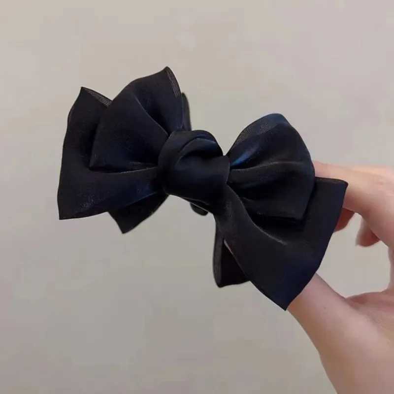 Korean Mini Small Butterfly Hair Claw Clip Sweet Mesh Shark Clip for Thick Hair Women Girls Hair Clamp Hairpin Accessories Z250729