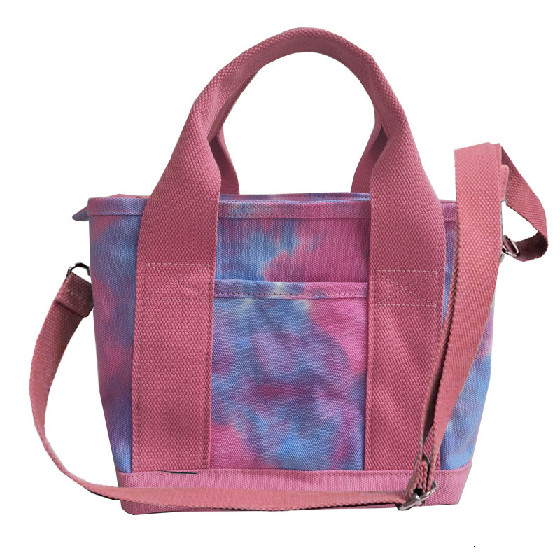 DHAL Zipper Shoulder Japanese Rakuten High-end Lunch Handheld 16 An Layer Canvas Women's Bag