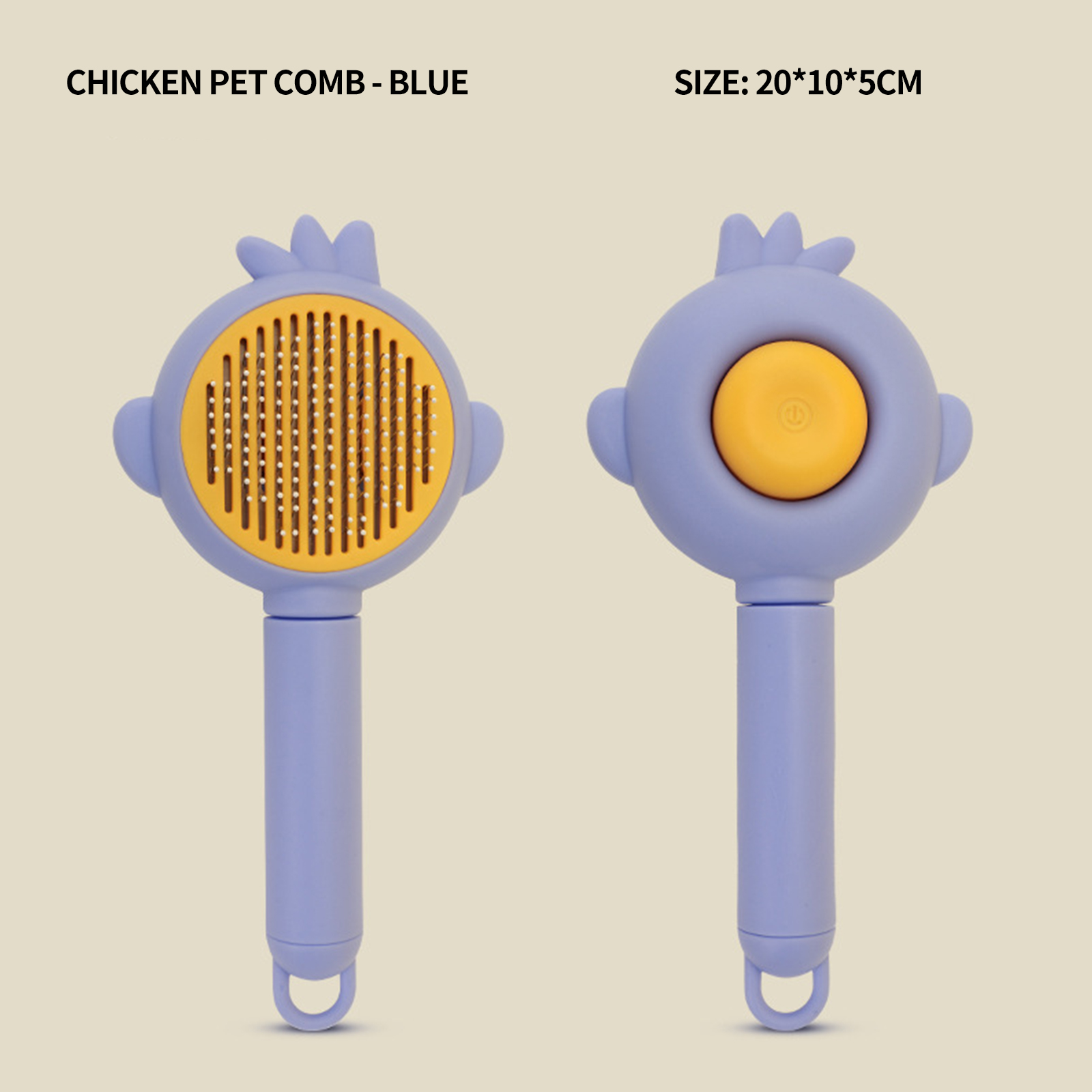 Cat Ear Bear Head Cat Comb New Pet Cat Comb Hair Removal Needle Comb Gentle Combing Cat Hair Factory Direct Sales