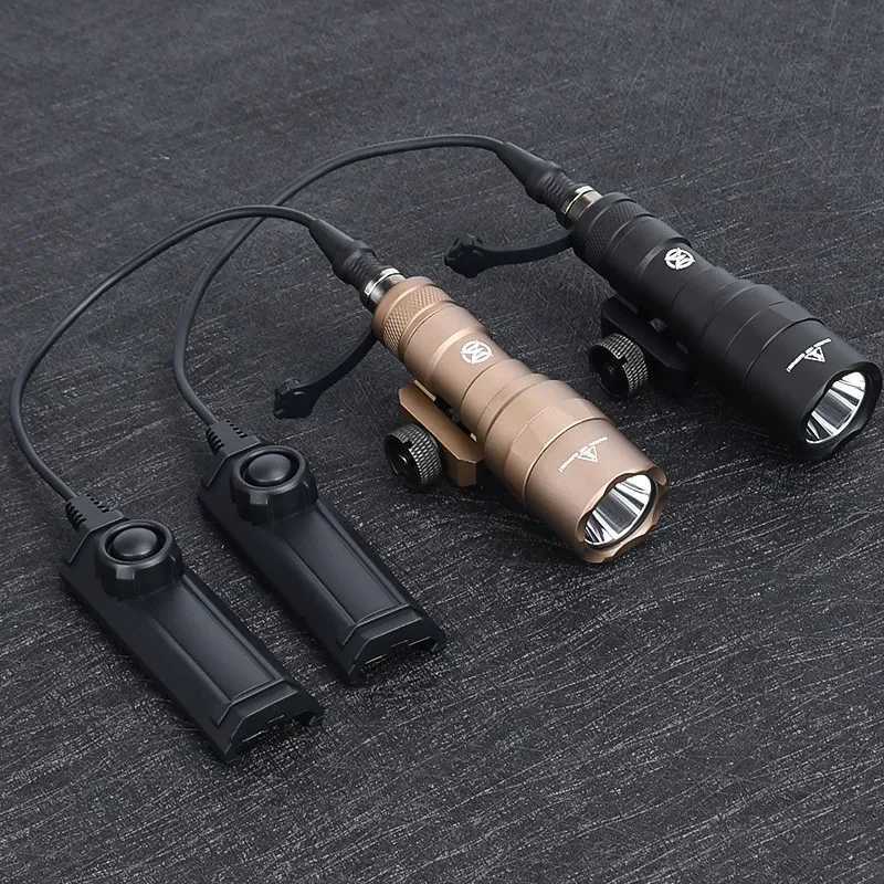 Vadsn M300 M600 Series M300A M300C Flashlight M600 M600C Hunting Weapon Light Pressure Switch Dual Function Button Sets XJ250728