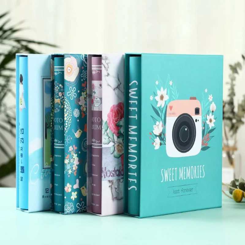 200 Piece Photo Album 10 *15 DIY Commemorative Album Childrens Growth Memorial Stickers Family Photo High-capacity Storage Z250729