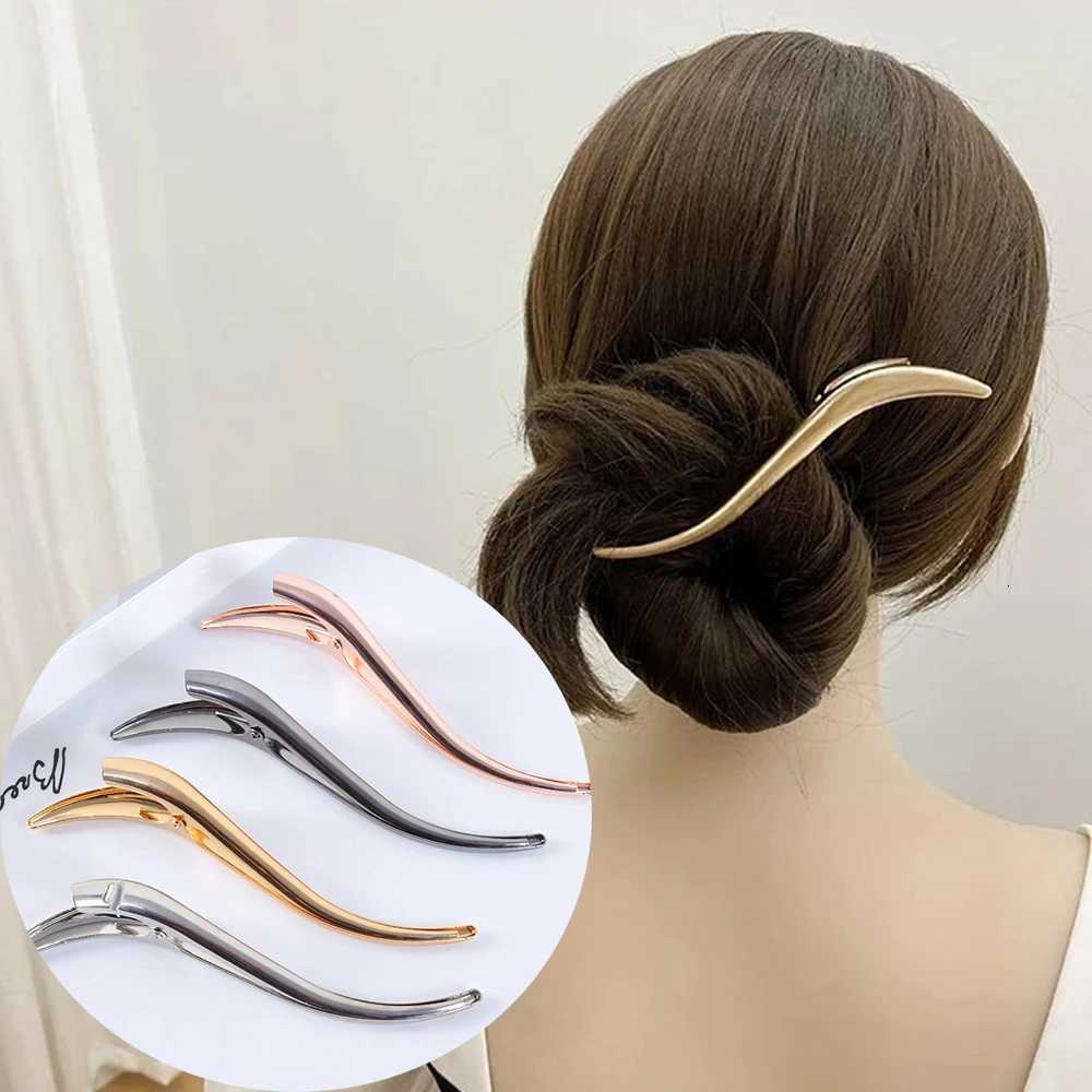 Solid Alloy Hair Claw Barrettes Metal Hairpins Crab Duckbill Hair Clips for Women Girls Bow Hair Accessories Ponytail Hair Accessories Z250729