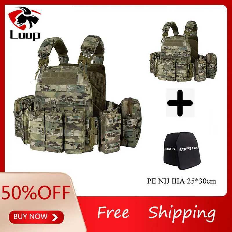 YAKEDA 6094 Tactical Vest Outdoor Hunting Plate CarrierQuick Release Protective Adjustable Vest Airsoft Carrier Z250728