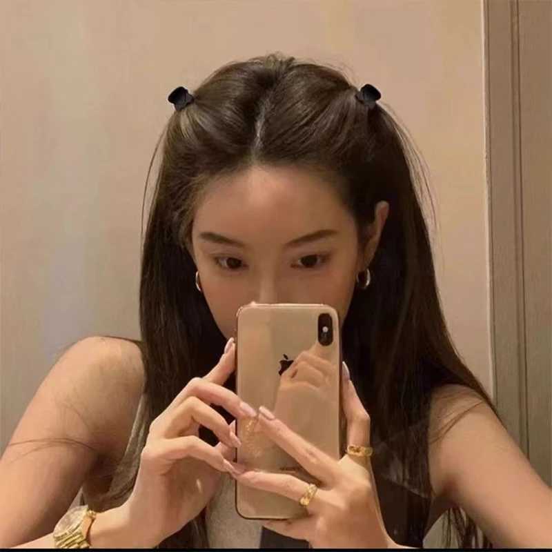 12/24PCS/Set Black Small Hair Claw For Women Girls Sweet Hair Ornament Claw Clip Mini Hair Clip Hairpin Fashion Hair Accessories Z250729