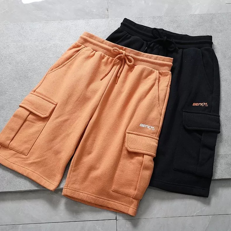 Men's Nylon Spandex Shorts for Casual Sports with Moisture-Wicking Fabric