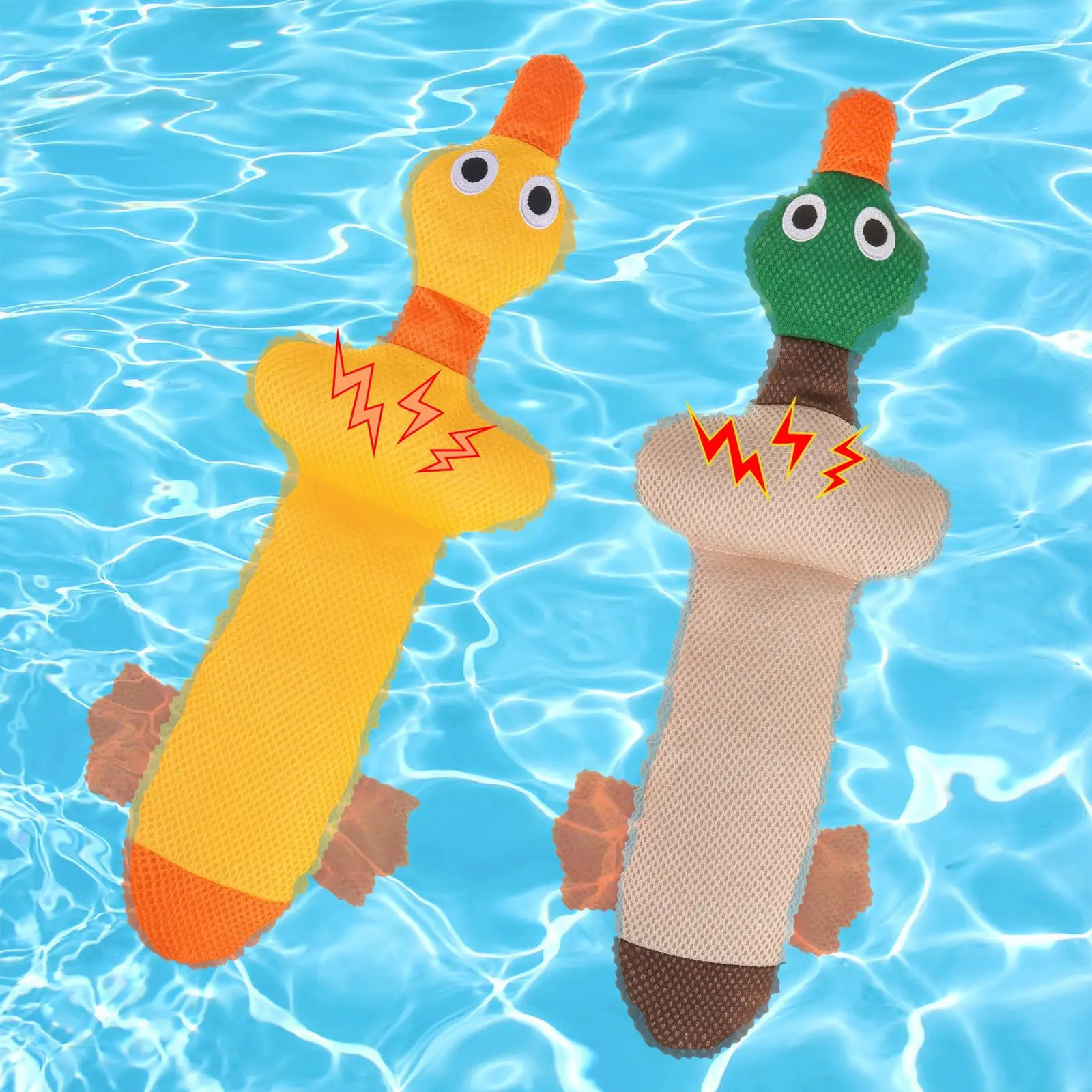 Floating Dog Water Pool Toys 2 Packs Suitable for MediumLargeSized Dogs Zizi Duckned Summer Toys 250729