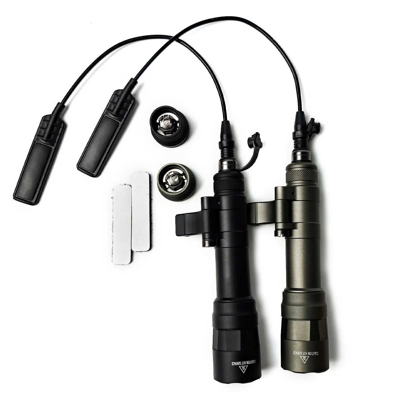 640DFT PRO Dual Fuel Tactical Gun LED Light Offset Side Mount Hunting Lighting Weapon Light XJ250728