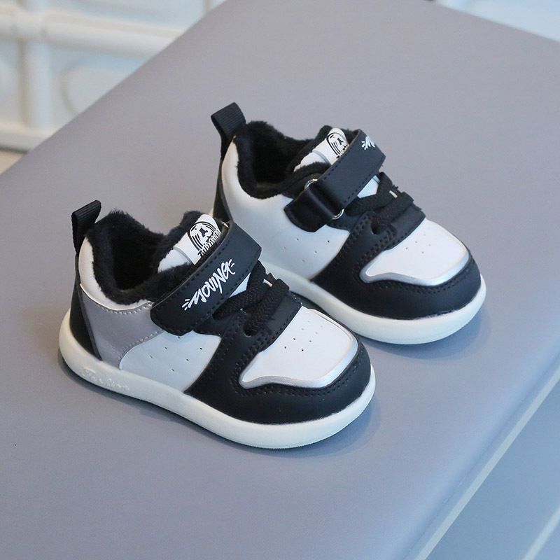 Toddler Warm Shoes For Baby Kids Winter Cotton Casual Sneakers Littlesprouts Thick Warm Anti-slip First Step Footwear Trainers For Boys Girls Sizes US