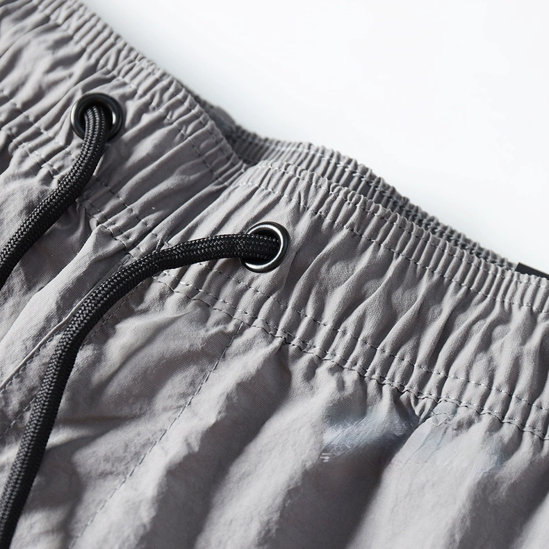 Men's Nylon Spandex Breathable Moisture-Wicking Athletic Shorts