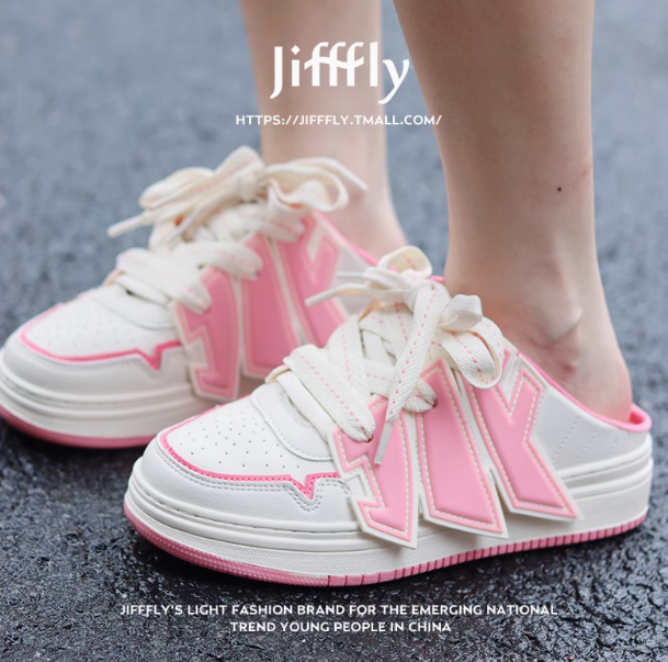 Jifffly Women's Summer Sandals - Casual Slip-On Sneakers for Comfort