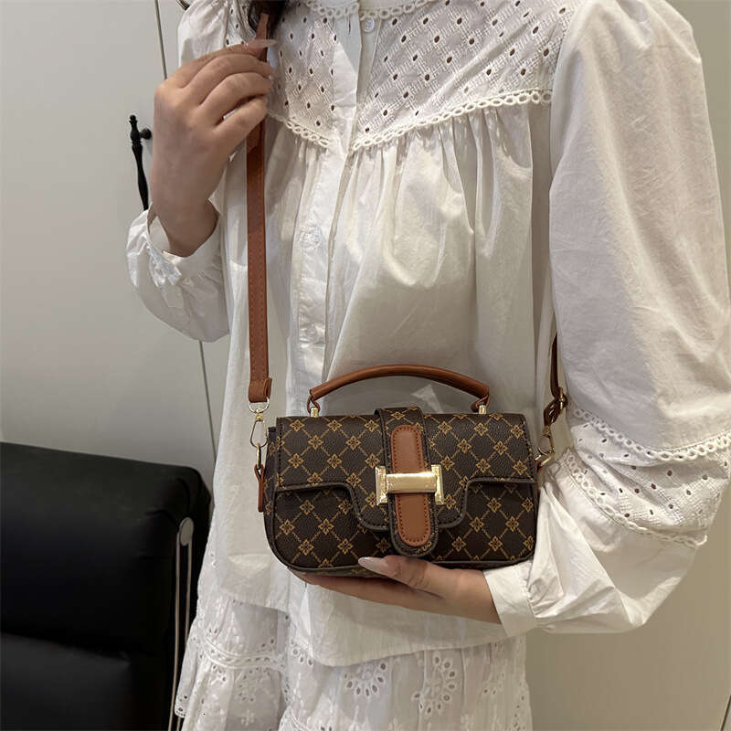 Trendy Small 2025 New Mini Texture Light Luxury Winter Shoulder Crossbody Fashion Versatile Women's Bag
