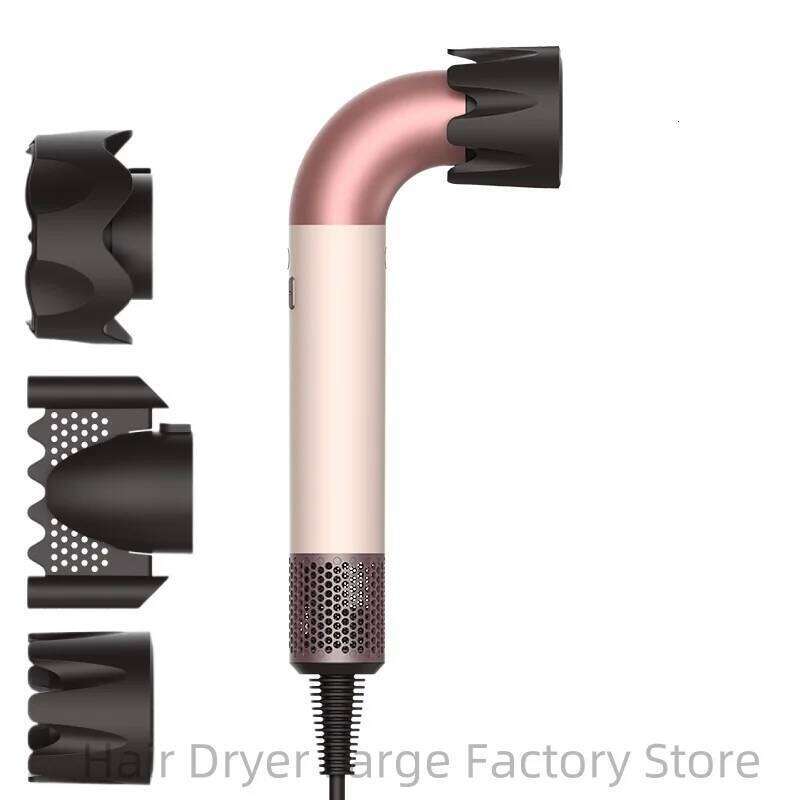 Hd18professional Leafless Strong Power Blow Dryer Quick Dry Travel Home Hair Styler Negative Ionic With Gift Box