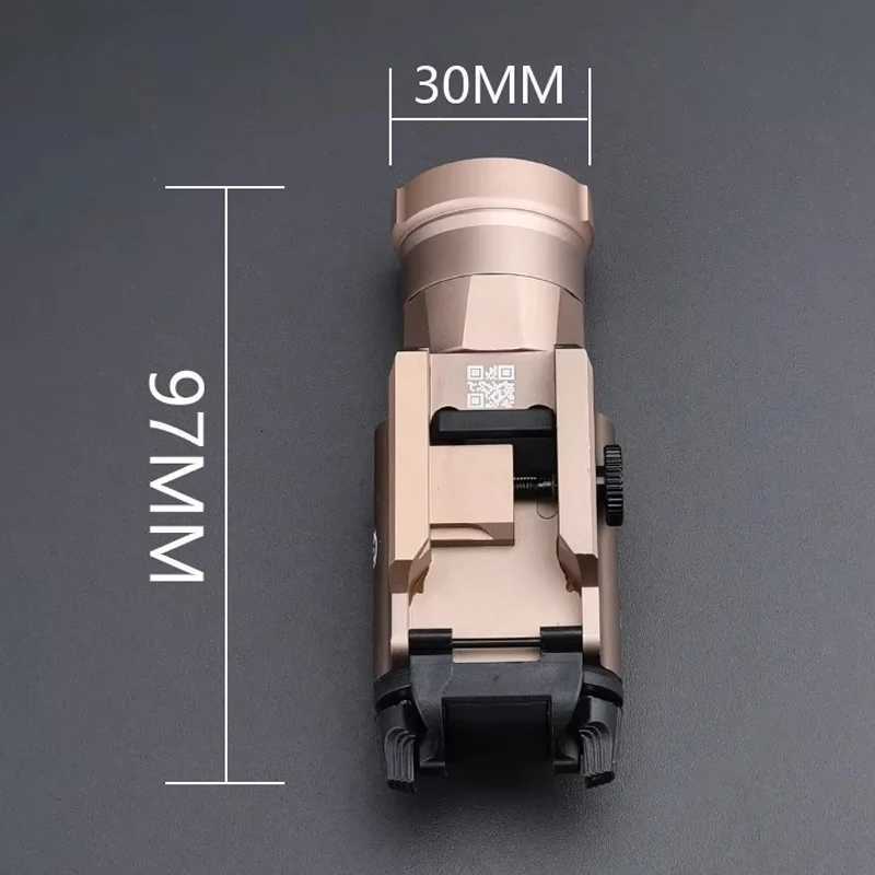 20mm Rail Weapon Hunting Light WADSN Tactic Airsoft XH35 X300 800lm Ultra-High Power Strobe LED Flashlight XJ250728