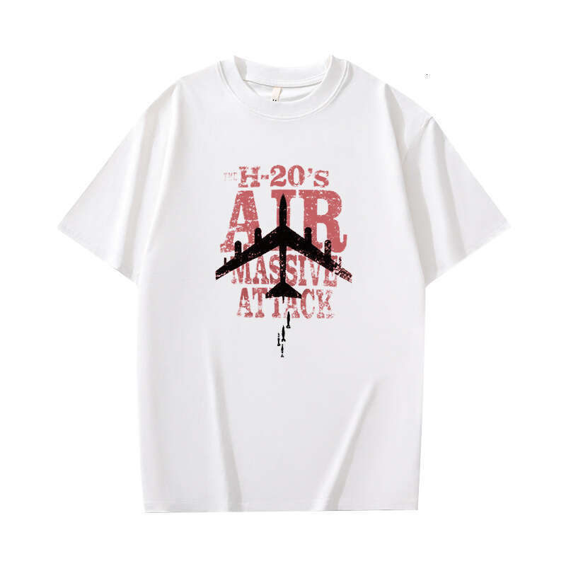 Designer T Shirt Heavyweight Pure Cotton Short Sleeve T-Shirt For Men Summer Clothing American High Street Loose Ins Trend Brand Men's Tee Top Gr