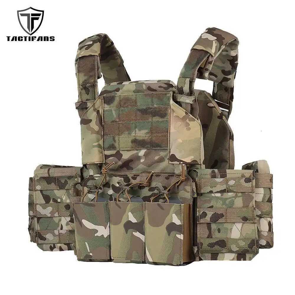 THORAX Tactical Plate Carrier Vest Triple 5.56 7.62 Magazine Pouch Placard Panel Quick Release MOLLE Cummerbund Hunting Vest Z250728