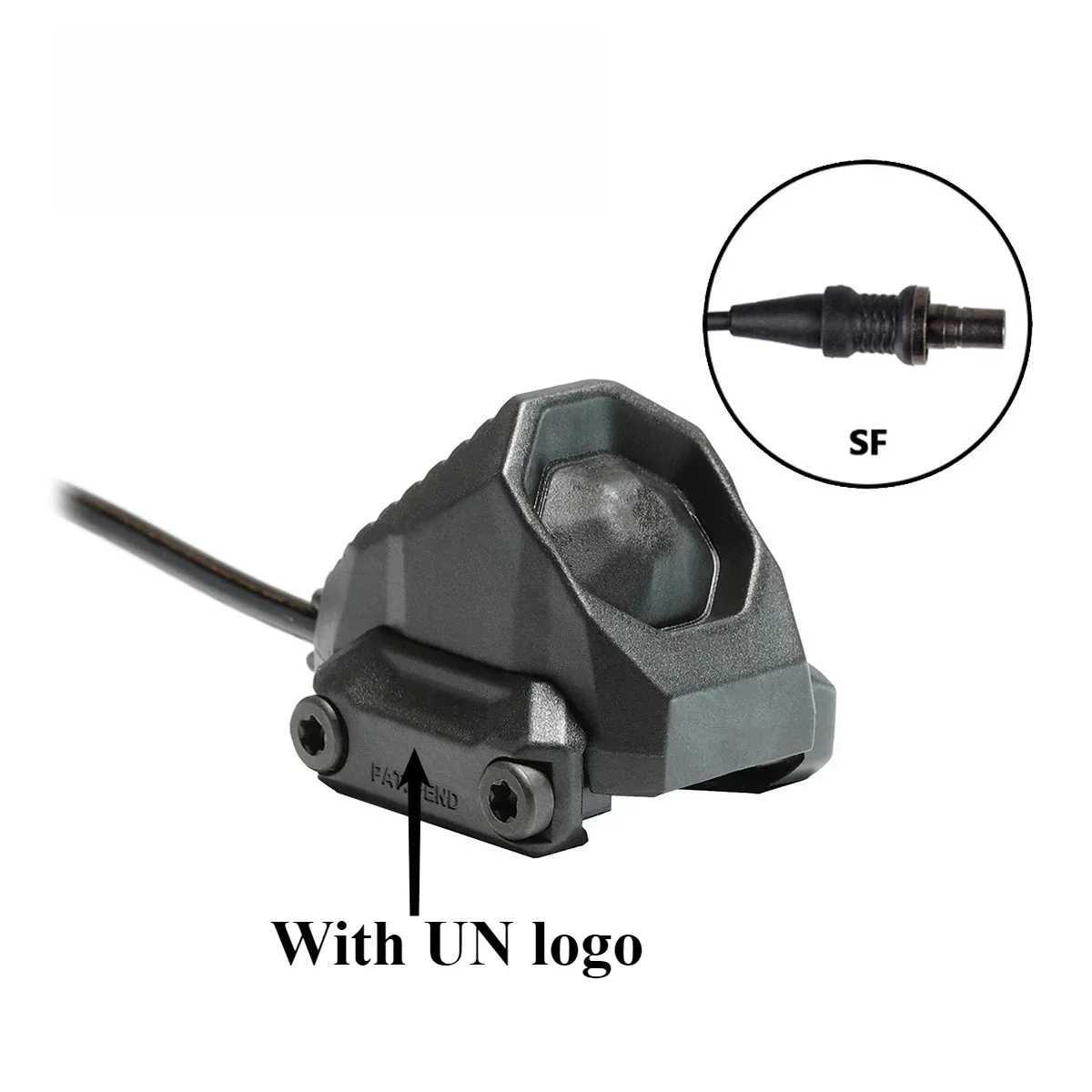 M600 M300 Tactical Weapon Scout Light With UN Remote Pressure Switch Fits 20mm Rail Hunting Airsoft Flashlight Torch R250728