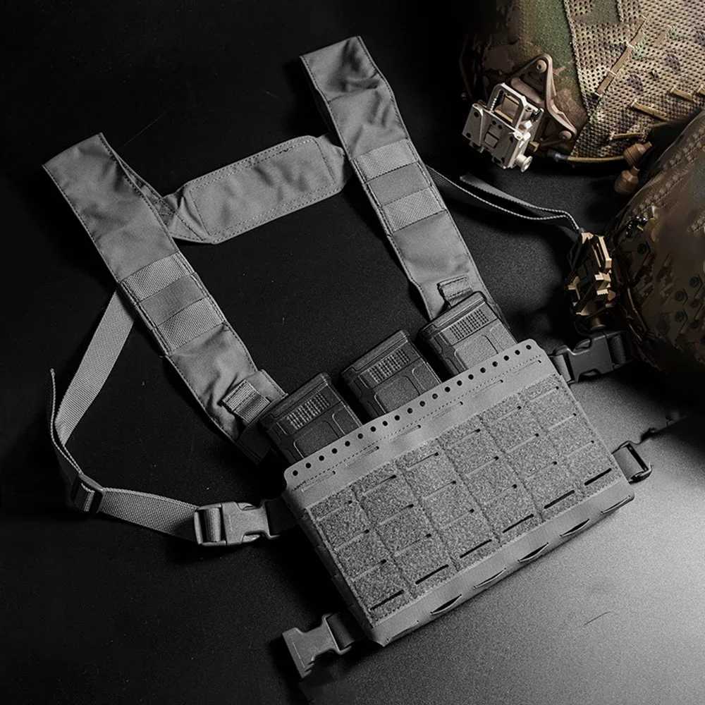 Tactical Chest Rig MK5 Mag Pouch Spiritus Molle System Fight Chassis Front Panel JPC Plate Carrier Airsoft Weapons Survival Gear Z250728