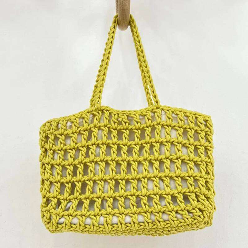Women's Bags Designer Women's Bags Designer Beach Casual Tote Bags Designer Bag And Handbags For Women 2023 New In Nylon Artificial Crochet 