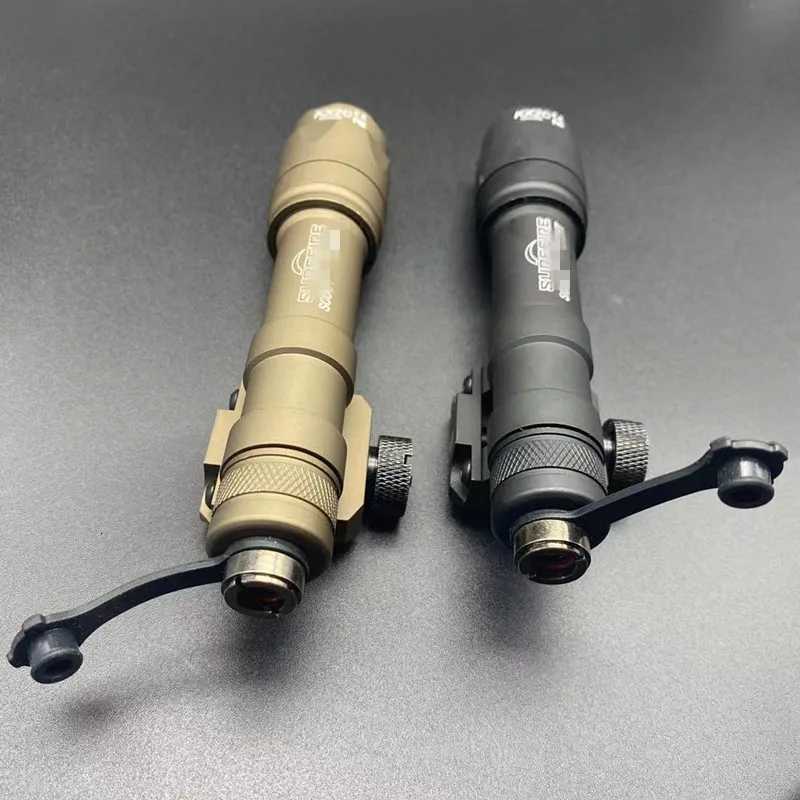 Tactical M600 M600C Airsoft Weapon Flashlight Hunting Scout Torch Rifle AR15 Gun Light Button Remote Switch XJ250728