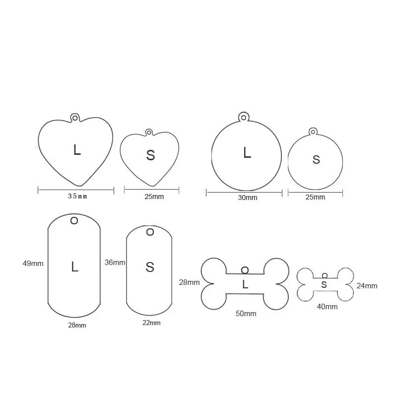 Personalized Engraved Cat Dog Pet ID Tag Dogs Anti-lost Collar Charm Engraving Pet Name Collar for Puppy Cats Collar Accessories 250729