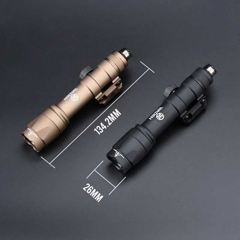 Vadsn SF M600 M600C M600U Airsoft Powerful Flashlight Hunting Torch Scout Rifle Gun Weapon LED Light Fit 20mm Picatinny Rail R250728