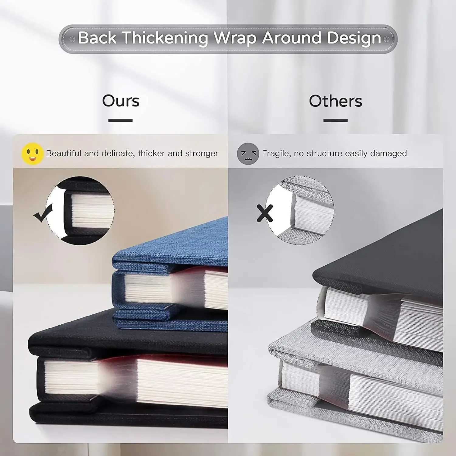 Large Self-Adhesive Photo Album Bookshelf Albums 20 Sheets / 40 Pages for Baby Family Anniversary Wedding Photo Storage Z250729