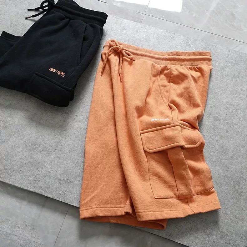 Men's Nylon Spandex Shorts for Casual Sports with Moisture-Wicking Fabric