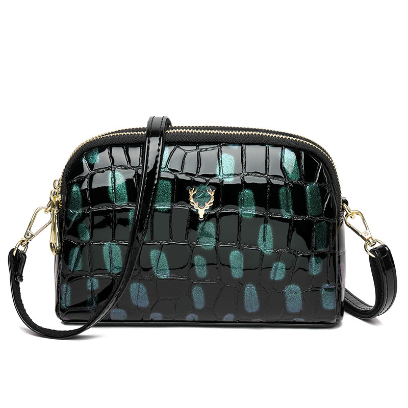 DHAL 2025 New Crocodile Fashion Versatile Women's Shell Simple Crossbody Small Bag for Women