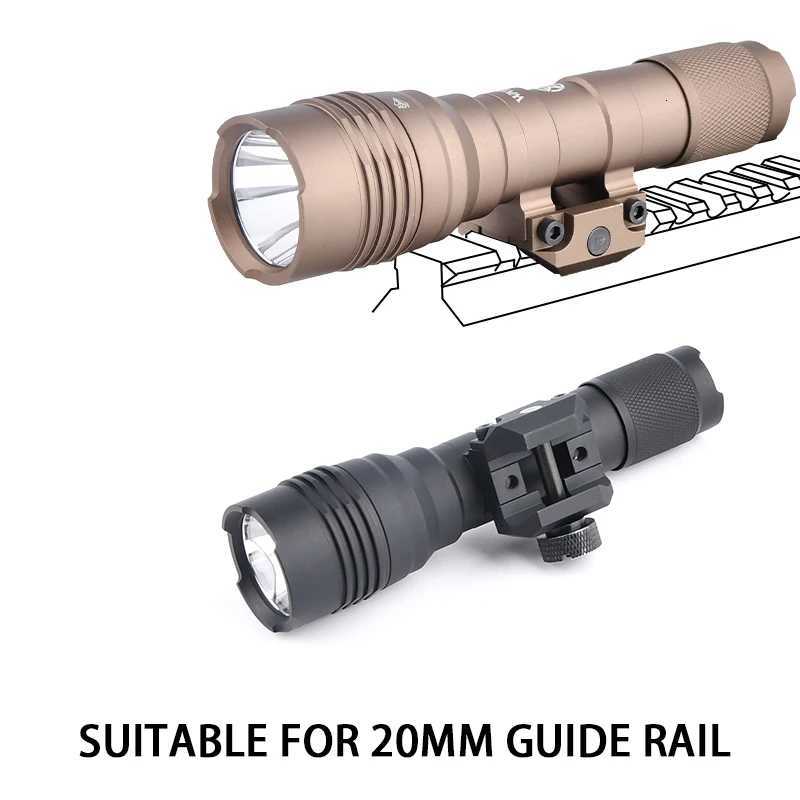 WADSN HL-X Flashlight 900 Lumens Scout Light White LED Strobe Lamp High Power Spotlight Hunting AccESSories Fit 20MM Rail R250728
