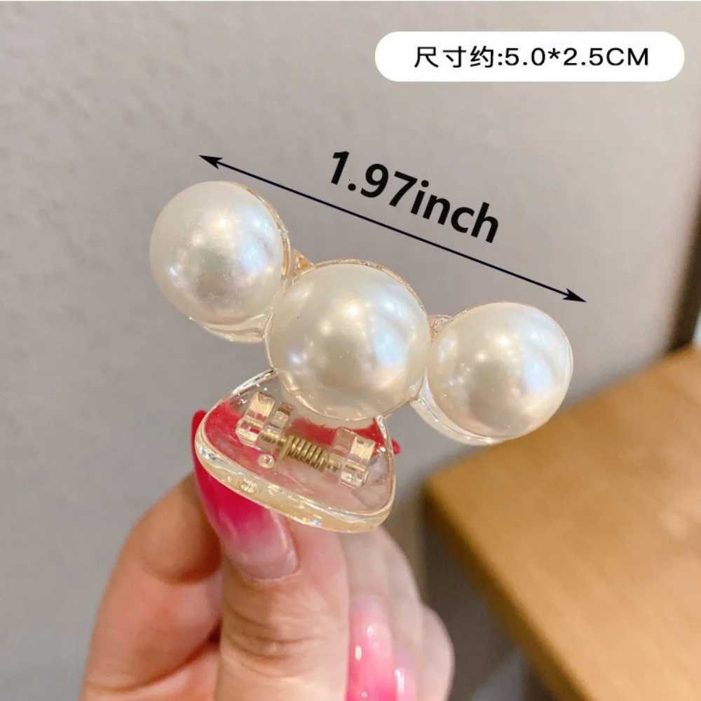 Vintage Pearl Clips Set Large Claw Korean Ponytail Big Barrettes Hairpins for Women Bun Hair Accessories Hairgrip Gifts Z250729
