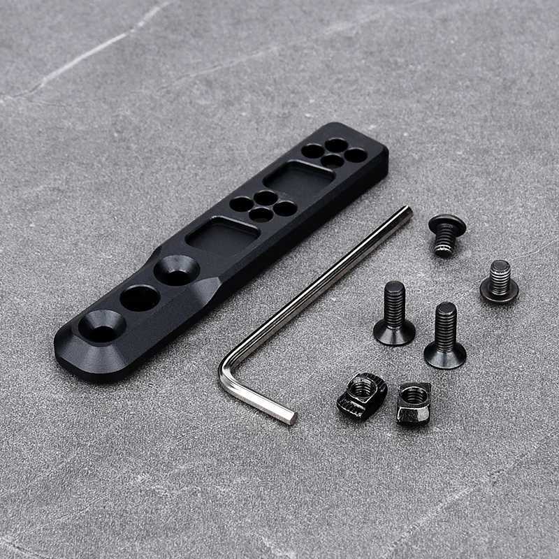 WADSN Tactical Airsoft M300A M600C Metal Flashlight LED White Scout Light M-LOK Keymod Picatinny Rail Offset Base Installation XJ250728