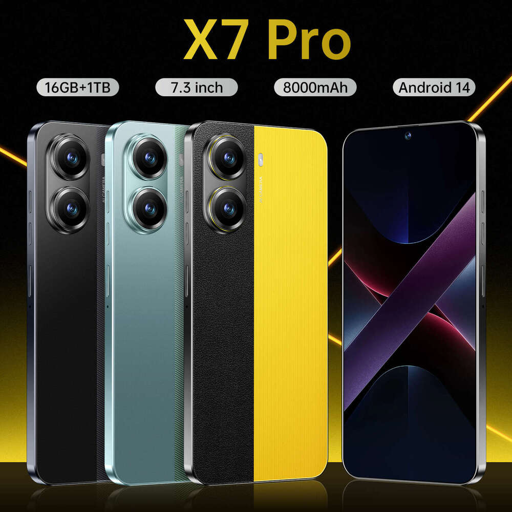 X7 Pro 5g Smartphone Edition Dimensity 8400- Ultra 6.67 1.5K AMOLED 120Hz 6000mAh 90W Charging 50MP Camera with OIS