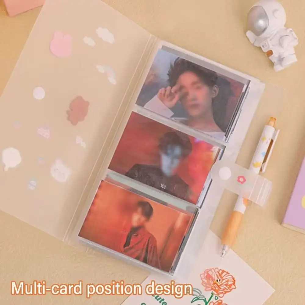 1Pcs New Creative Collect Book Photo Album PVC 80/160 Slots Picture Card Holder Transparent 3/4/5/6/7 Inch PhotoCard Holder Z250729