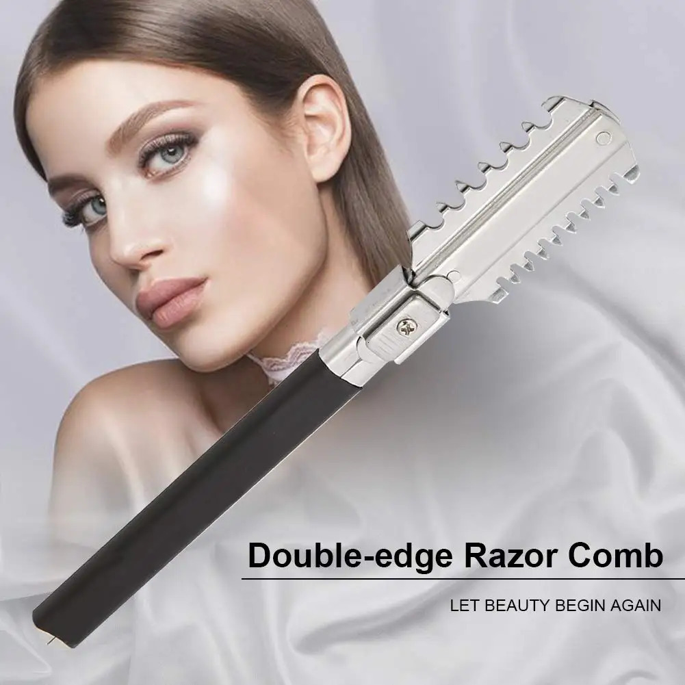 Double-Edge Shaving Haircut Razor Knife Blades Manual Hair Cutting Tools Beard Trimmer Barbershop Styling Accessories Blade Set 250729