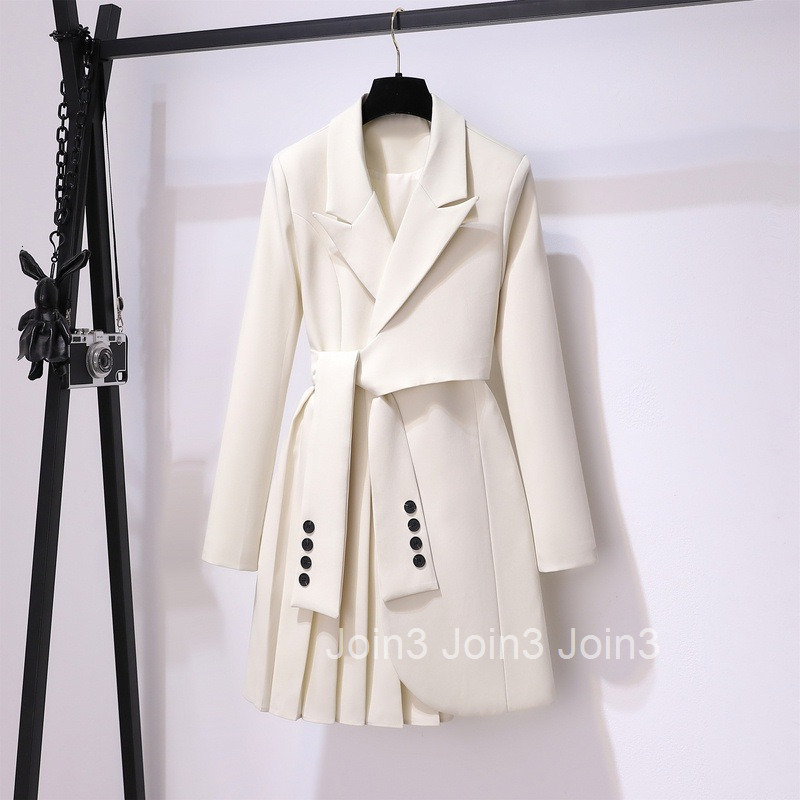 Oversized Womens Fat Sister Small Suit Dress Autumn New Fashion Waist Shrinking Slim Coat Womens Trend