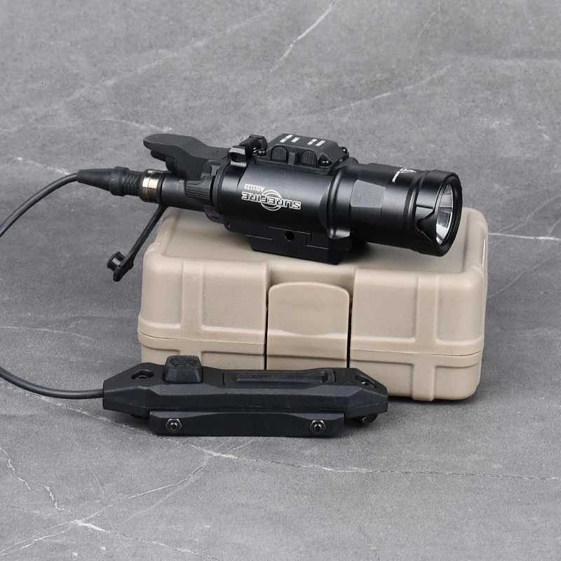 Vadsn X300 XH35 Tactical Handgun Flashlight 800 Lumens LED White Strobe Light With Dual Function Pressure Switch Airsoft LampXJ250728