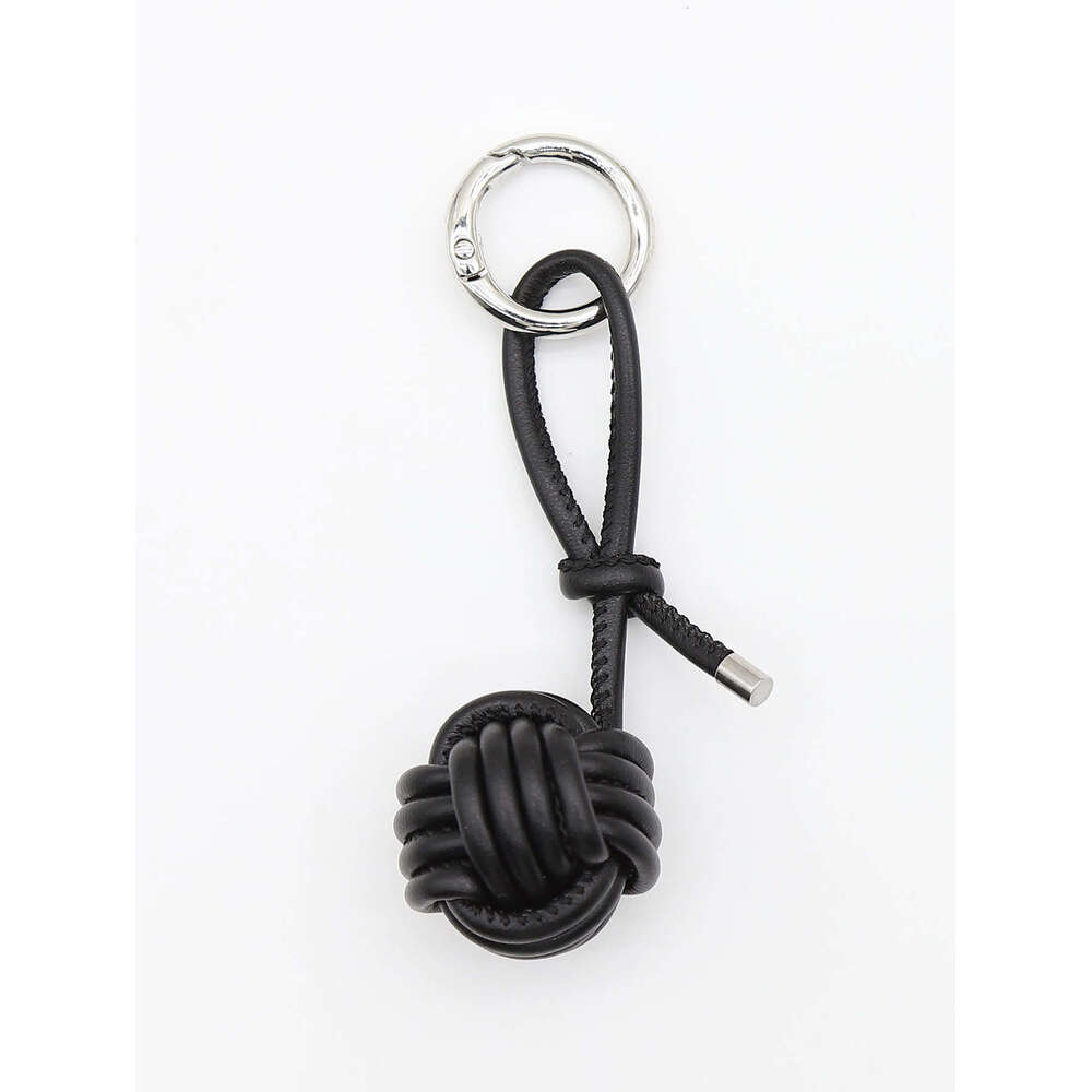 New Ins Style Creative Handmade Woven Ball Pendant Miumiu Imitation Sheepskin Ornament Unique Niche Keychain